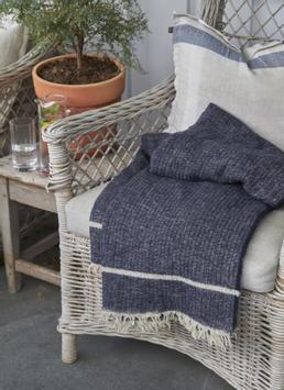 Halvor Bakke Chamonix Pledd Blå 130x200 (479-118233)