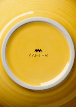 Kähler Colore Skål Ø19 Gul (521-690643)