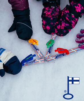 Winter Games Klassisk Retro Skihopper Gul (771-23004200-YEL)