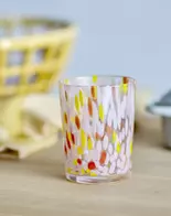 Bloomingville Lilya Glass Rosa 335ml H10,5