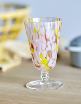 Bloomingville Lilya Glass Rosa 275ml H14,5