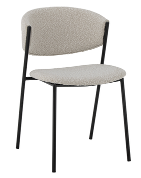 Bloomingville Marlo Spisestol Hvit Boucle (152-82064229)