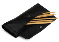 Muud Hattie Oppbevaringsetui Skinn Sort (569-QB-4341-black)