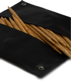 Muud Hattie Oppbevaringsetui Skinn Sort (569-QB-4341-black)