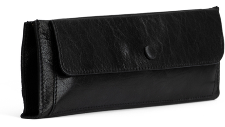 Muud Hattie Oppbevaringsetui Skinn Sort (569-QB-4341-black)