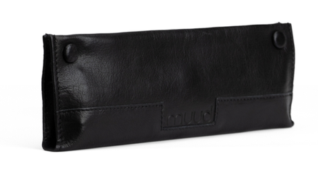 Muud Hattie Oppbevaringsetui Skinn Sort (569-QB-4341-black)