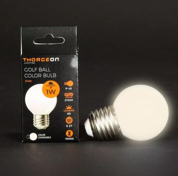 ThorgeOn  Varmhvit E27 LED-pære til Lysslynge Ø45mm (05252-2700K)