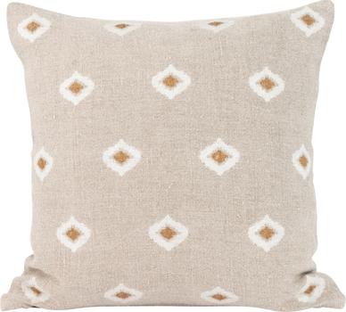 Lama Gargano Putetrekk Lin-broderi 50x50 (415-45119)
