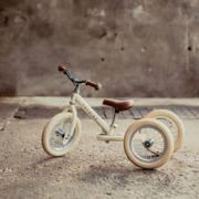 Trybike 3-Hjuls Løpesykkel Vintage-Creme
