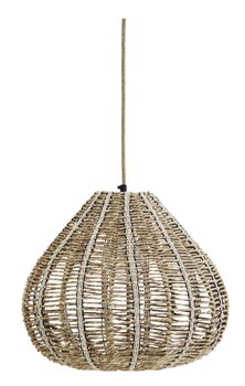 Madam Stoltz Taklampe Sjøgress Natur-Offwhite Ø42 (399-MS-347)