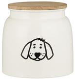 Ib Laursen Oppbevaringskrukke Hund Hvit 2.2L (171-04897-11)
