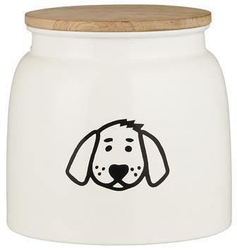 Ib Laursen Oppbevaringskrukke Hund Hvit 2.2L (171-04897-11)