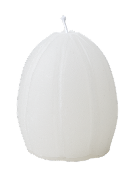 Affari Easter Egg Candles Ivory H12 (483-902-720-27)