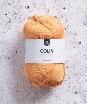 Järbo GARN Colin Bomull-Lin Papaya 28113,  50g (634-28113)