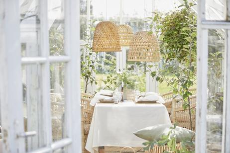 Ib Laursen Taklampe Bambus H37, 5 (171-3837-14)