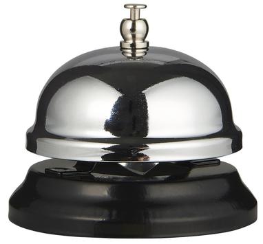 Ib Laursen Ringeklokke Resepsjonsklokke Blank (171-5034-00)