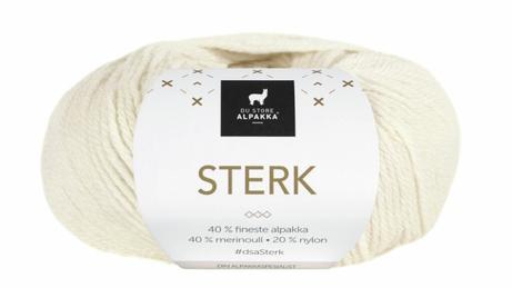 Du Store Alpakka Garn Sterk Natur 806,  50g (773-312-806)