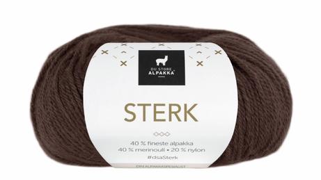 Du Store Alpakka Garn Sterk Mørk Brun 810, 50g (773-312-810)