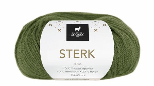 Du Store Alpakka Garn Sterk Grønn 812,  50g (773-312-812)