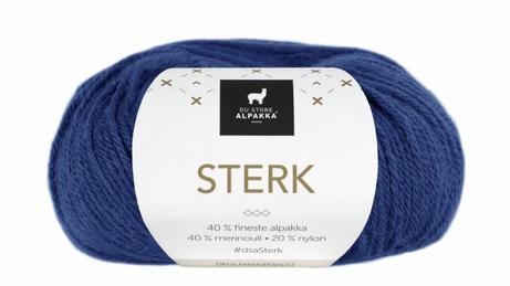 Du Store Alpakka Garn Sterk Blå 815, 50g