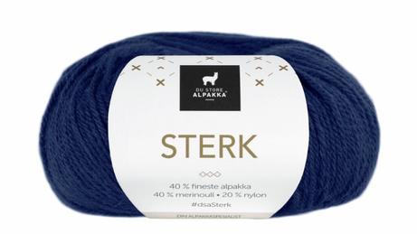 Du Store Alpakka Garn Sterk Marine 827, 50g (773-312-827)