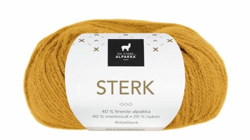 Du Store Alpakka Garn Sterk Gull-Gul 835,  50g (773-312-835)