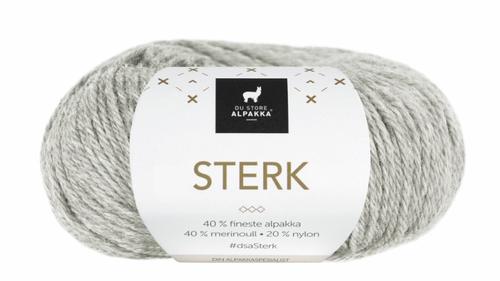 Du Store Alpakka Garn Sterk Lys-Grå-Melert 841,  50g (773-312-841)