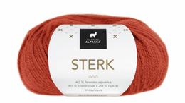 Du Store Alpakka Garn Sterk Brent-Oransje 842, 50g
