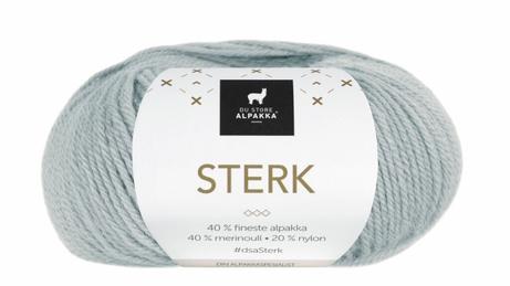 Du Store Alpakka Garn Sterk Lys-Blå 848,  50g (773-312-848)