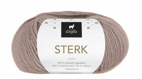 Du Store Alpakka Garn Sterk Caffe-Latte 854, 50g