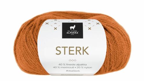 Du Store Alpakka Garn Sterk Safrangul 858,  50g (773-312-858)