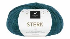 Du Store Alpakka Garn Sterk Blågrønn-Melert 887, 50g