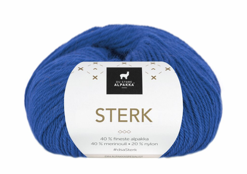 Du Store Alpakka Garn Sterk Kongeblå 904,  50g (773-312-904)