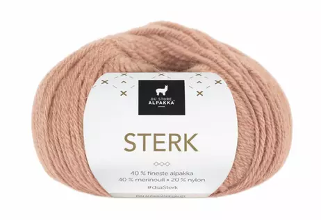 Du Store Alpakka Garn Sterk Rosa-Kamel 911,  50g (773-312-911)