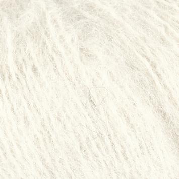 Du Store Alpakka Garn Faerytale Hvit 702,  50g (773-304-702)