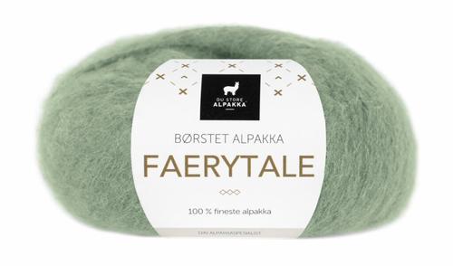 Du Store Alpakka Garn Faerytale Støvet-Jadegrønn 715,  50g (773-304-715)