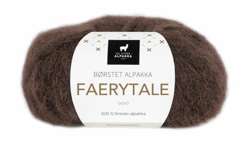 Du Store Alpakka Garn Faerytale Mørk-Brun 722,  50g (773-304-722)