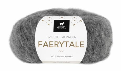Du Store Alpakka Garn Faerytale Grå-Melert 731, 50g
