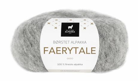 Du Store Alpakka Garn Faerytale Lys-Grå-Melert 732, 50g
