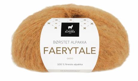 Du Store Alpakka Garn Faerytale Gul-Melert 754, 50g