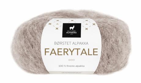 Du Store Alpakka Garn Faerytale Lys-Gråbrun-Melert 758, 50g