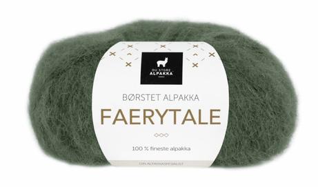 Du Store Alpakka Garn Faerytale Mørk-Olivengrønn 761, 50g