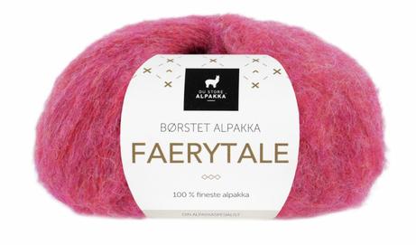 Du Store Alpakka Garn Faerytale Rød-Melert 763,  50g (773-304-763)