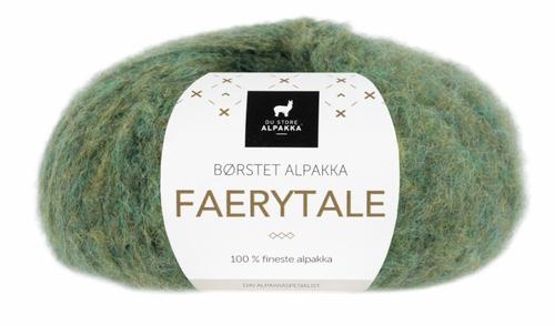 Du Store Alpakka Garn Faerytale Olivengrønn-Melert 769,  50g (773-304-769)