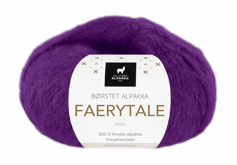 Du Store Alpakka Garn Faerytale Purpur 804, 50g