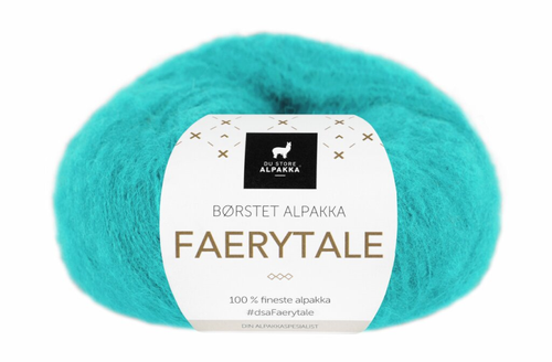 Du Store Alpakka Garn Faerytale Turkis 808,  50g (773-304-808)
