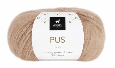 Du Store Alpakka Garn Pus Beige 4009, 50g