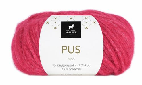 Du Store Alpakka Garn Pus Rød 4018,  50g (773-309-4018)