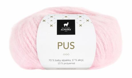 Du Store Alpakka Garn Pus Lys-Rosa 4020, 50g