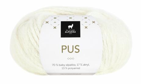 Du Store Alpakka Garn Pus Hvit 4031, 50g